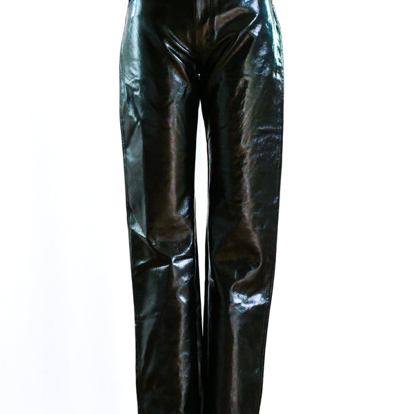   jeans レザー パンツ　sample 90s 90s~ Gap original fit leather pants | sui & shara