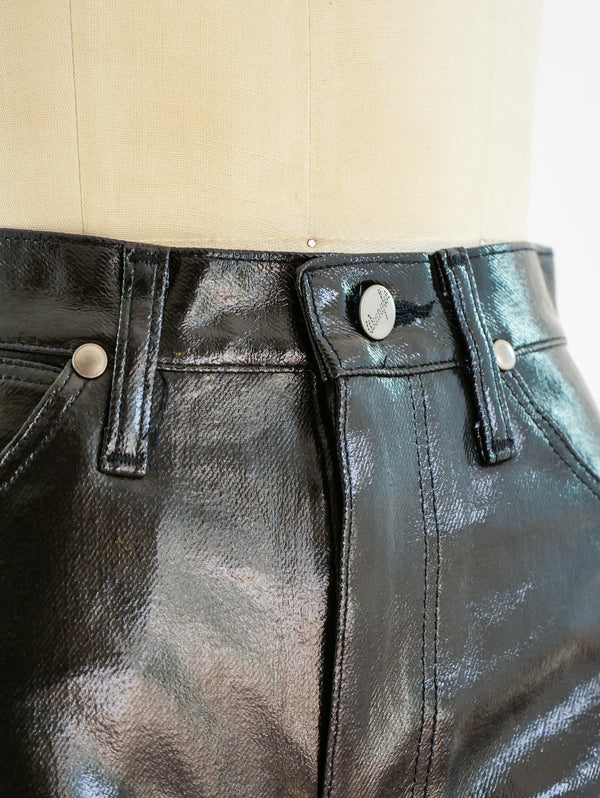 1990's Wrangler Coated Denim Jeans Bottom arcadeshops.com