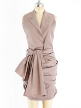 Jean Paul Gaultier Tailored Wrap Dress Dress arcadeshops.com