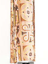 Geoffrey Beene Fringed Mosaic Column Dress Dress arcadeshops.com