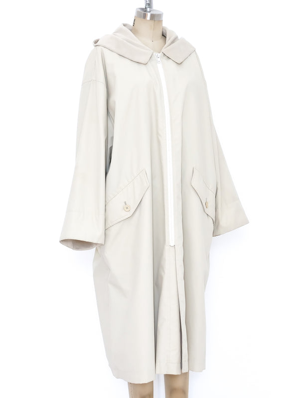 Issey Miyake Beige Windcoat Jacket arcadeshops.com