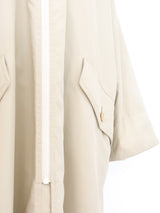 Issey Miyake Beige Windcoat Jacket arcadeshops.com