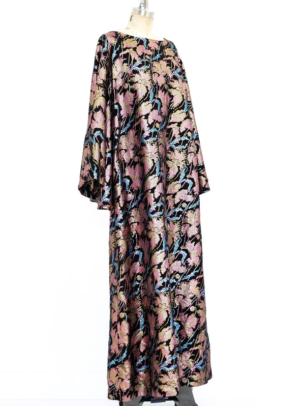 Multicolor Lurex Caftan Dress arcadeshops.com