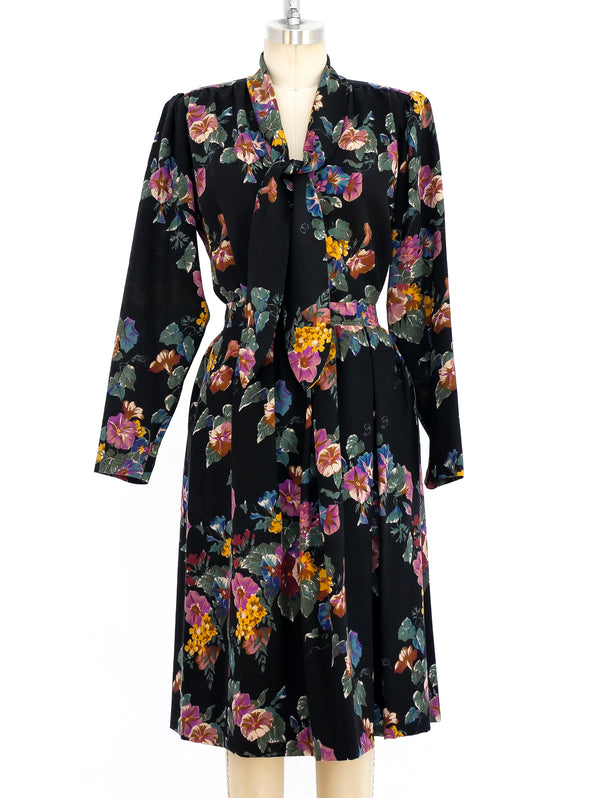 Lanvin Floral Skirt Ensemble Suit arcadeshops.com