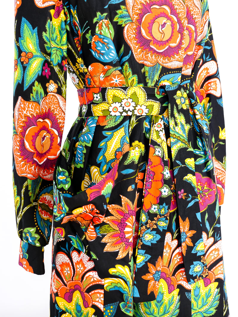 Donald Brooks Polished Cotton Floral Ensemble Suit arcadeshops.com