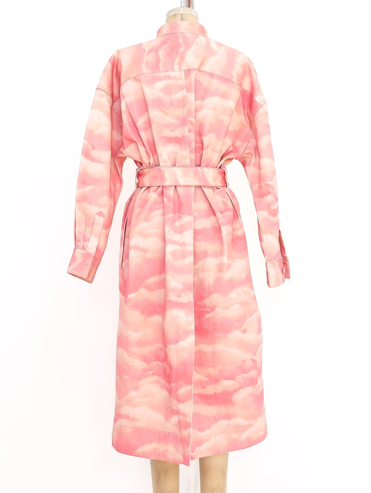 Celine Pink Cloud Denim Dress