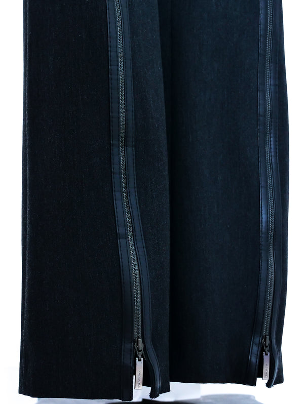 Full Zippered Front Trousers Bottom arcadeshops.com