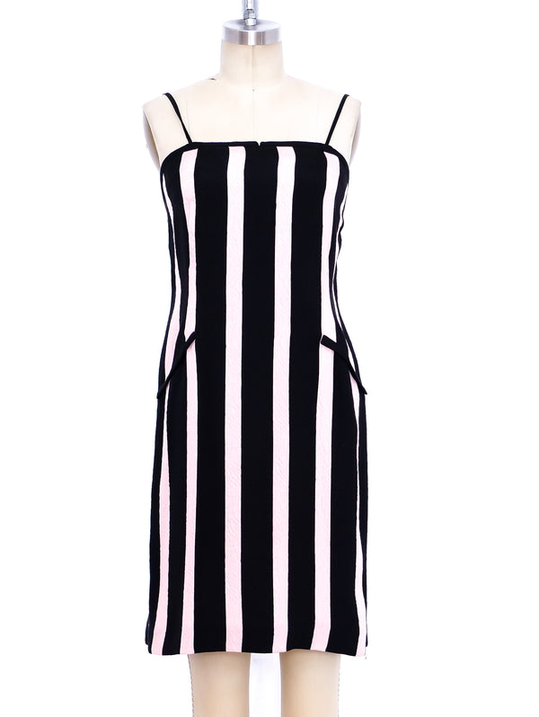 Geoffrey Beene Striped Slip Dress Dress arcadeshops.com