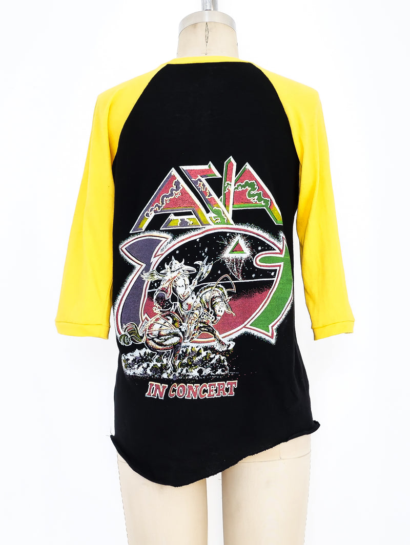 1982 Asia Band Concert Tee T-shirt arcadeshops.com