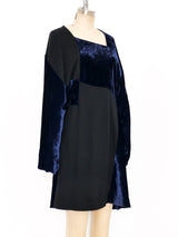 Comme des Garcons Velvet Patchwork Dress Dress arcadeshops.com