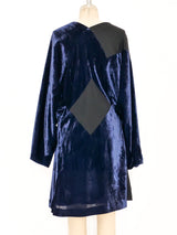 Comme des Garcons Velvet Patchwork Dress Dress arcadeshops.com
