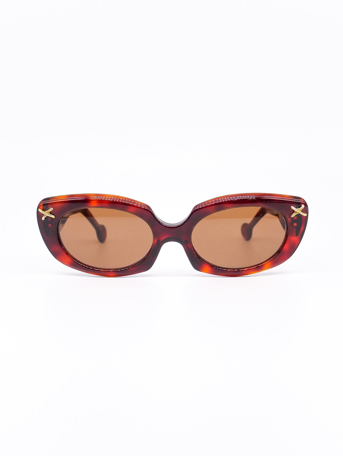 Balenciaga Tortoise Cateye Sunglasses display picture 1