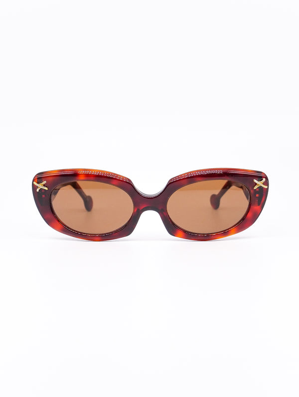 Balenciaga Tortoise Cateye Sunglasses Accessory arcadeshops.com