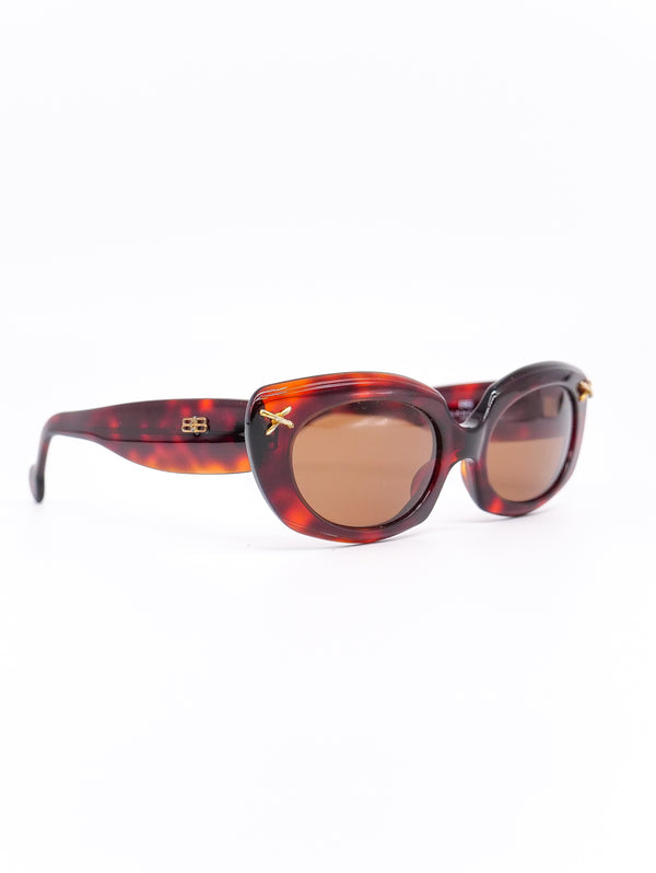 Balenciaga Tortoise Cateye Sunglasses Accessory arcadeshops.com