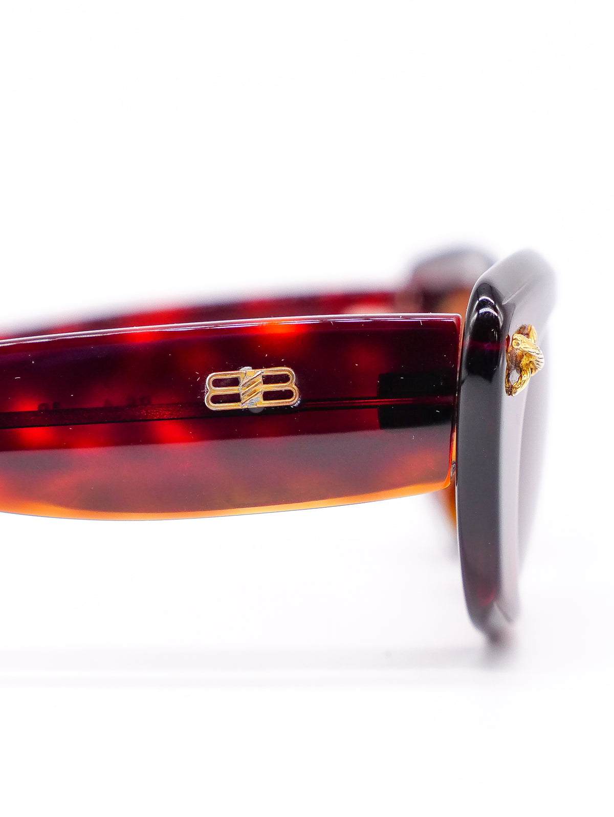 Balenciaga Turtoise logo Sunglasses Balenciaga Brown Tortoise BB0075S Rectangle Sunglasses  main image 2