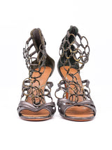 Alaia Chain Link High Heel Sandals, 37 Accessory arcadeshops.com