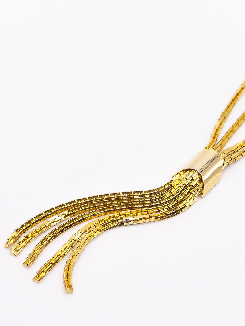 Bolo Style Multi Chain Necklace Jewelry arcadeshops.com