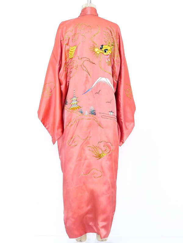 Dragon Embroidered Robe Jacket arcadeshops.com