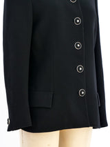 Gianni Versace Black Wool Jacket Jacket arcadeshops.com