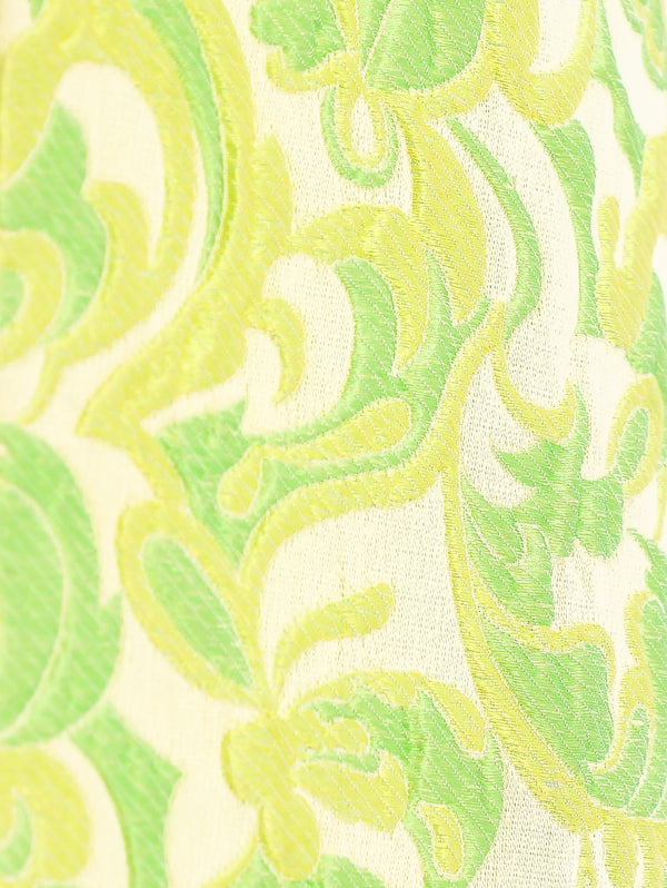 Floral Brocade Sleeveless Duster Jacket arcadeshops.com