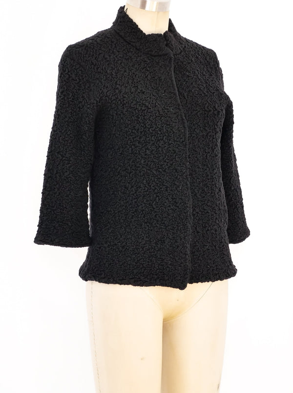 Jil Sander Wrinkle Texture Knit Jacket Jacket arcadeshops.com