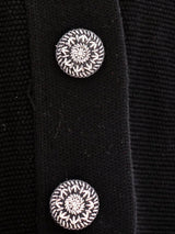 Christian Dior Black Knit Cardigan Jacket arcadeshops.com