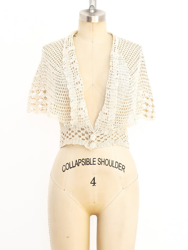 Crochet Bolero Top Top arcadeshops.com