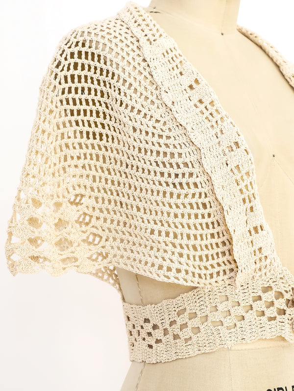 Crochet Bolero Top Top arcadeshops.com