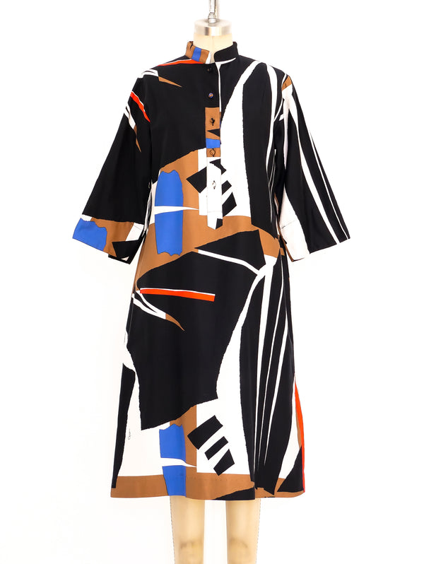 Catherine Ogust Printed Tunic Dress Dress arcadeshops.com
