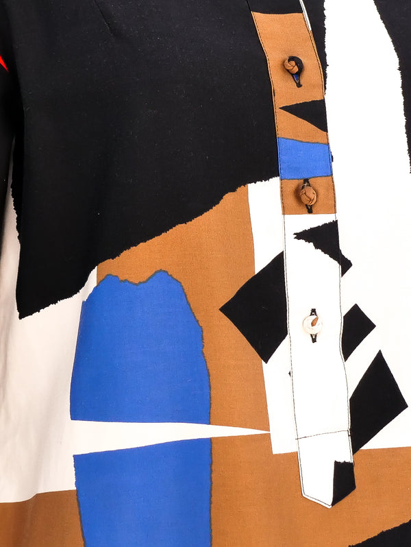 Catherine Ogust Printed Tunic Dress Dress arcadeshops.com