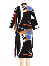 Catherine Ogust Printed Tunic Dress Dress arcadeshops.com