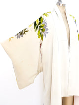 Chartreuse Floral Kimono Jacket arcadeshops.com