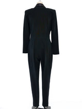 Lillie Rubin Tuxedo Jersey Jumpsuit Suit arcadeshops.com