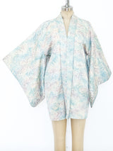 Watercolor Pastel Shibori Kimono Jacket arcadeshops.com