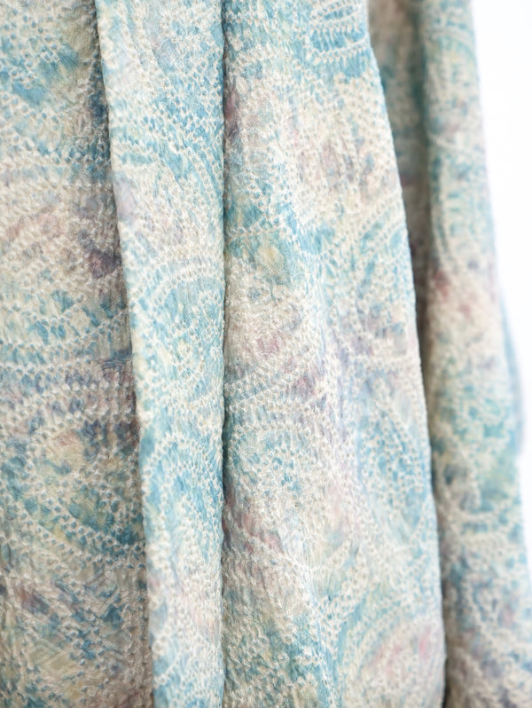 Watercolor Pastel Shibori Kimono Jacket arcadeshops.com
