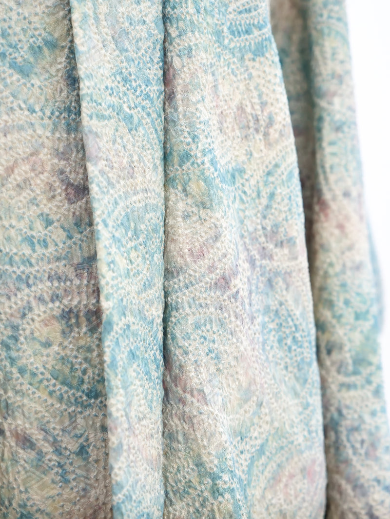 Watercolor Pastel Shibori Kimono Jacket arcadeshops.com