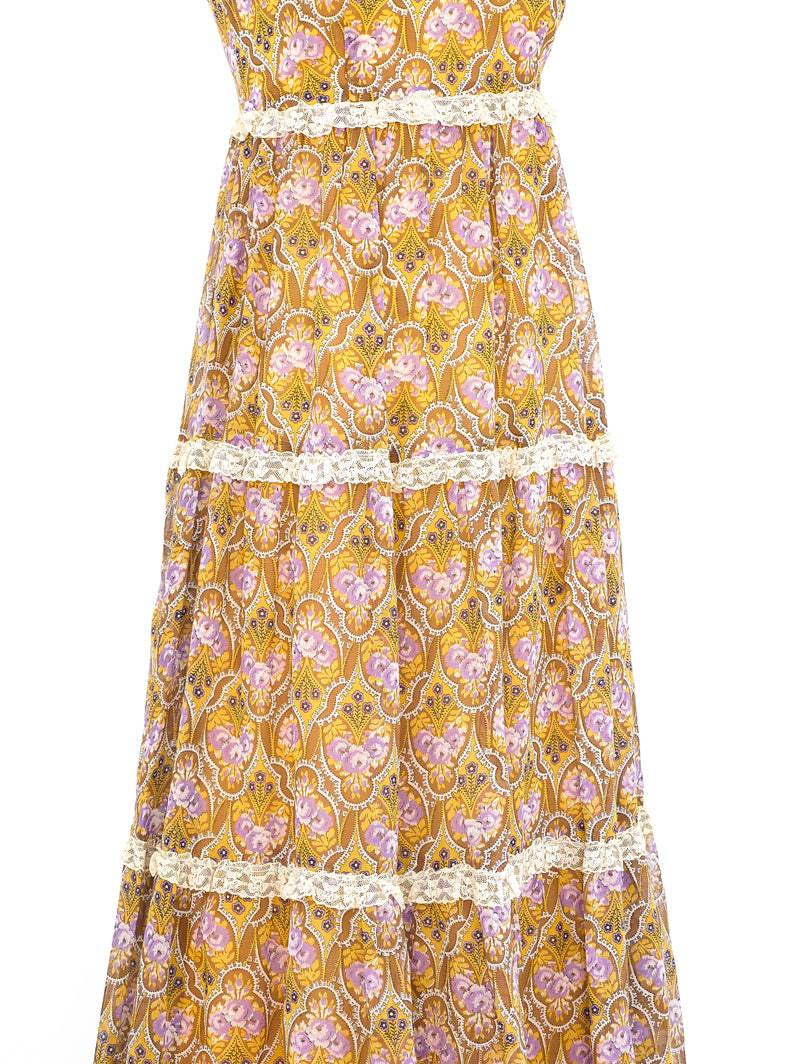 Tiered Ruffle Sleeveless Dress Dress arcadeshops.com