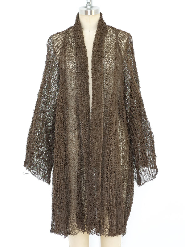 Issey Miyake Fishnet Jacket Jacket arcadeshops.com