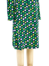 Givenchy Clover Printed Shirt Dress Dress arcadeshops.com