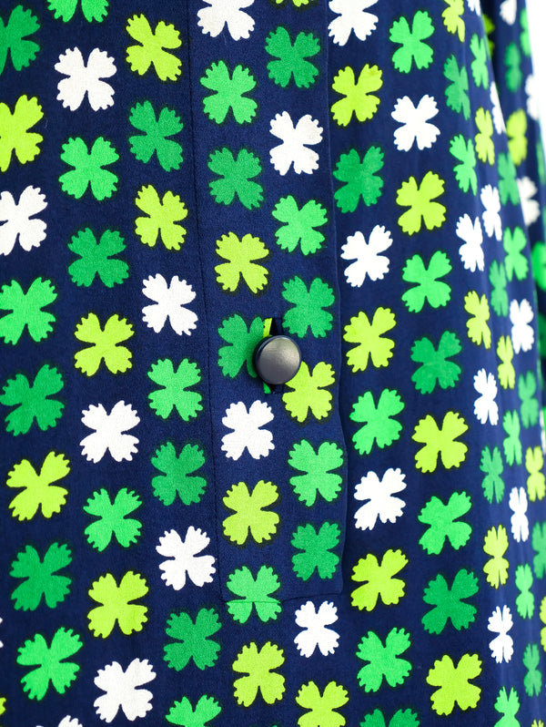 Givenchy Clover Printed Shirt Dress Dress arcadeshops.com