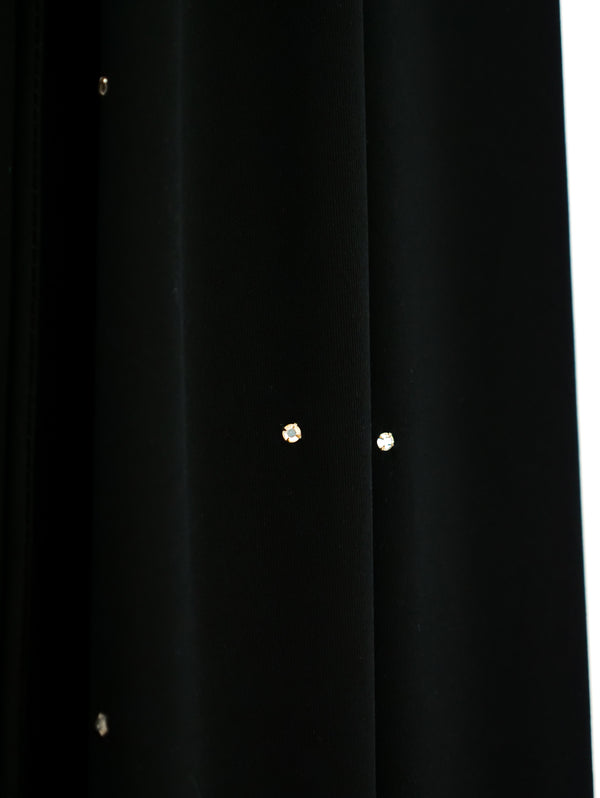 Donald Brooks Rhinestoned Jersey Maxi Dress Dress arcadeshops.com