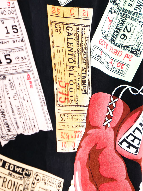 Nicole Miller Novelty Boxing Print Dress Dress arcadeshops.com