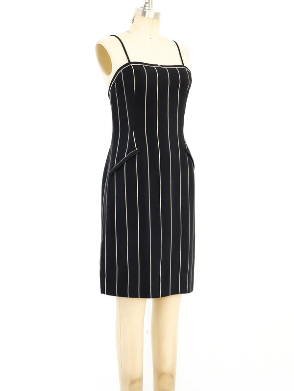 Geoffrey Beene Pinstripe Dress Dress arcadeshops.com