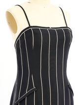 Geoffrey Beene Pinstripe Dress Dress arcadeshops.com