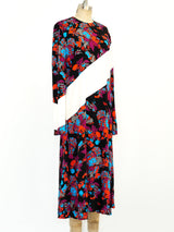 Givenchy Floral Crepe Dress Dress arcadeshops.com