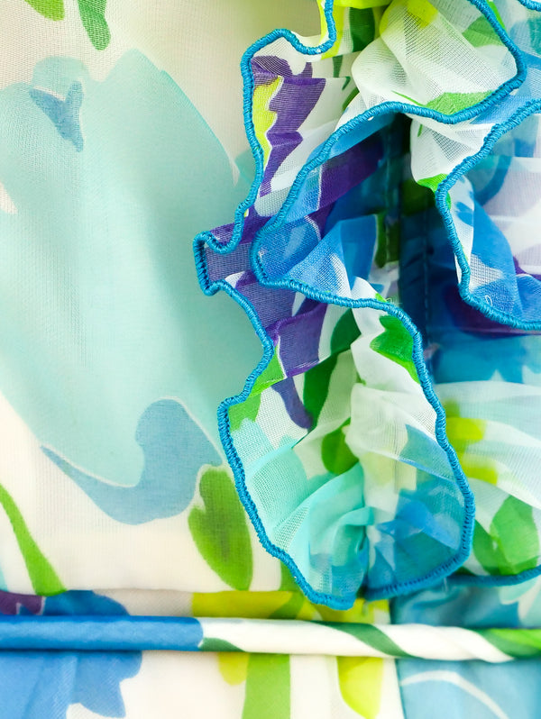 Bill Tice Floral Ruffle Dress Dress arcadeshops.com