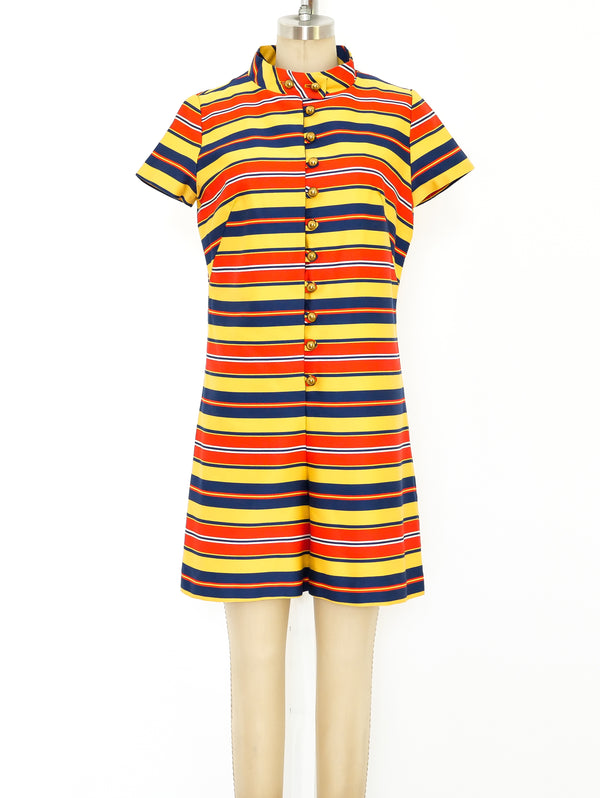 Mod Striped Romper Suit arcadeshops.com