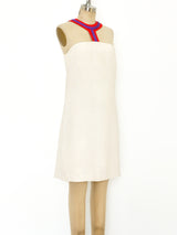 Mod Linen Halter Dress Dress arcadeshops.com