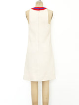 Mod Linen Halter Dress Dress arcadeshops.com