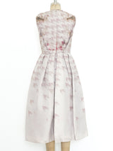 Christian Dior Hand Painted Silk Dress Dress arcadeshops.com
